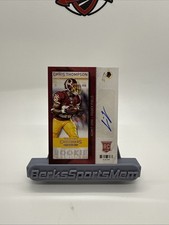 Chris Thompson 2013 Contenders  Playoff Ticket Auto Rc card #119 Rookie. rookie card picture