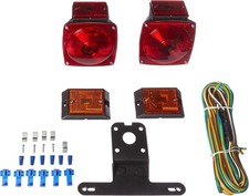 70094 12v Incandescent Trailer Light Kit Stop Tail Brake Turn Lights License