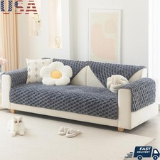 Waterproof Non-Slip Pet Sofa Cover Washable Fuzzy Couch Protector Dogs New