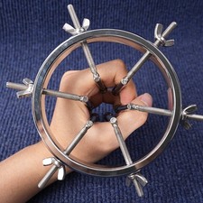 Extreme Metal Vaginal Dilator Anal Plug Spreader Bondage Stretcher Chastity Toys