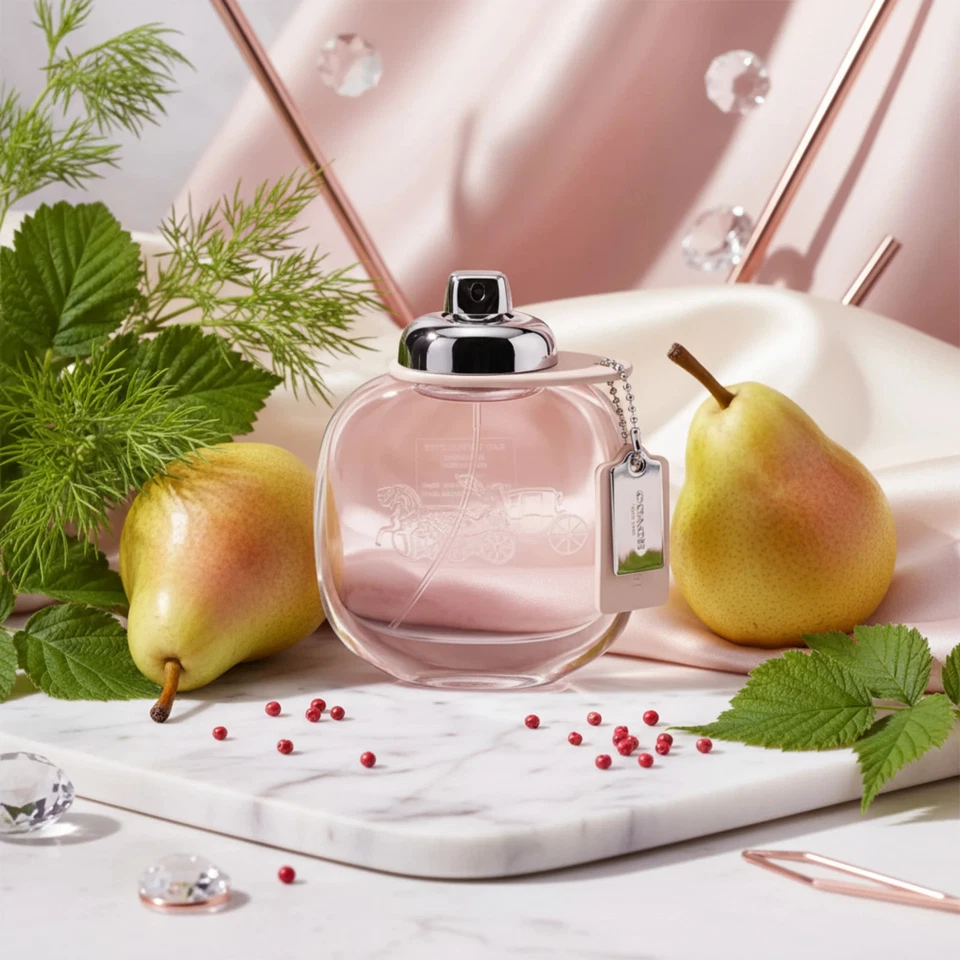 Perfume para mujer COACH NEW YORK by Coach EDT 3,0 oz 3 nuevo probador Foto 3 de 3