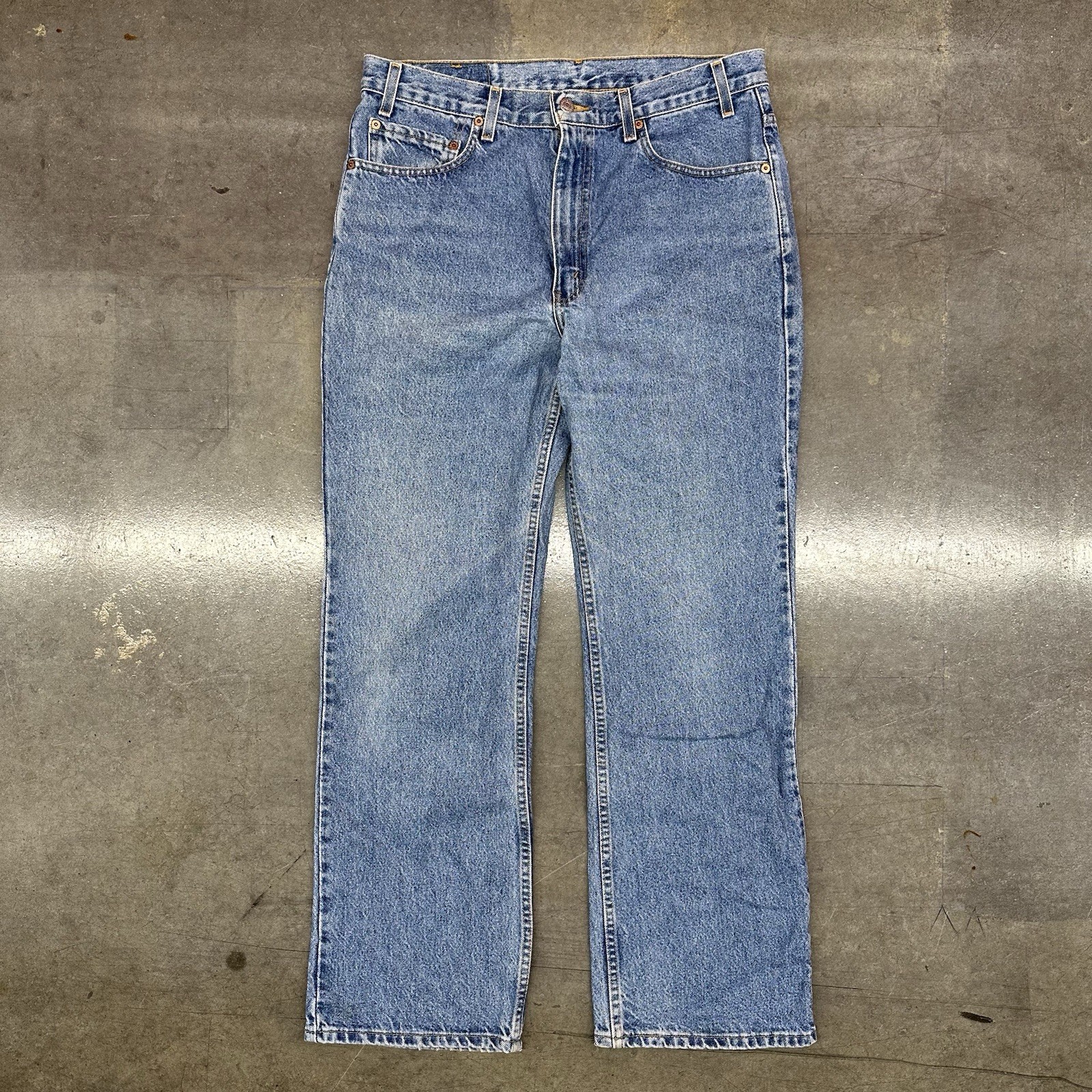 Vintage Levi’s 517 Boot Cut Men’s Denim Jeans 36 X 31 Red Tab 90s Y2K 00s