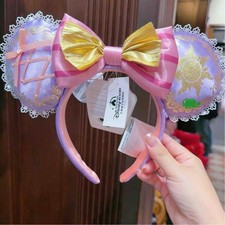 Disney Parks Princess Tangled Rapunzel Pascal Mickey Mouse Minnie Ears Headband