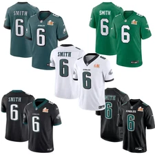 MEN DeVonta #6 Smith Super Bowl LIX Stitched Jersey All Colors 
