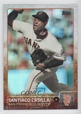 2015 Topps Rainbow Foil Santiago Casilla #156 0c2