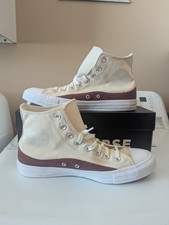 Converse Chuck Taylor High Top Shoes Red Oak Tan A02782F Men Size 9 - Women 11