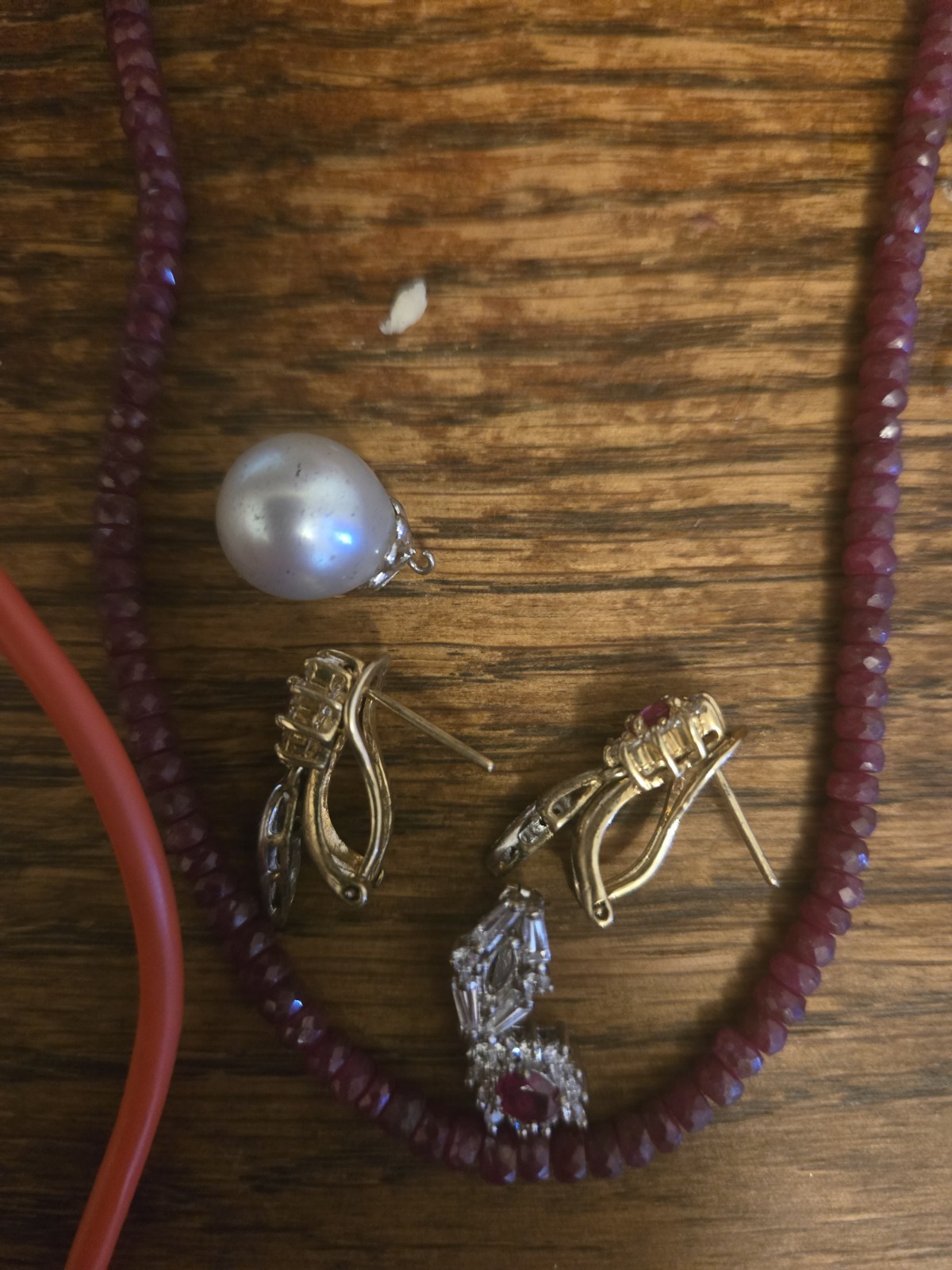 Real Ruby Necklace - image 1