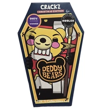 Deddy Bears CRACKZ Holiday/Christmas Edition Plush with ROBLOX CODE, 2025