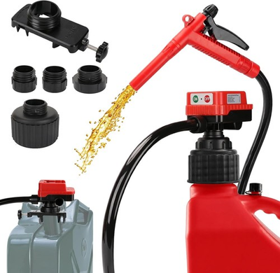 #ad 4.5GPM Cordless Fuel Transfer Pump with 51quot; PVC Hose Compatible with DeWalt $79.10
