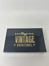 2021- 22 Onyx Vintage Basketball Factory Sealed Hobby Box New