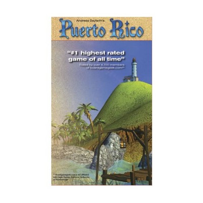 Eagle-Gryphon Computer Game Puerto Rico VG+/NM