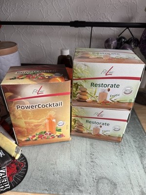 Fitline 1x Powercocktail 2x Restorate Exotic