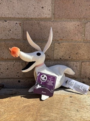 NEU Disney ZERO Hund Plüsch Tim Burton's Nightmare Before Christmas Mini Sitzsack