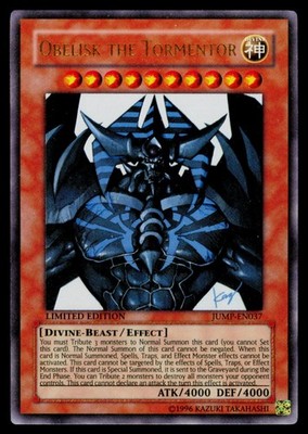Obelisk the Tormentor - JUMP-EN037 LP Shonen Jump Magazine Promos Yu-Gi-Oh