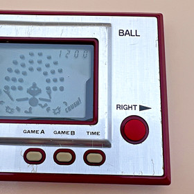 Vintage 1980 Nintendo Game & Watch Ball AC-01 Silver Series Tested Working MIJ