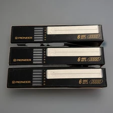 Lot of 3 Pioneer PRW-1141 6-Disc Multiplayer CD Cartridge/Magazine With Sleeves