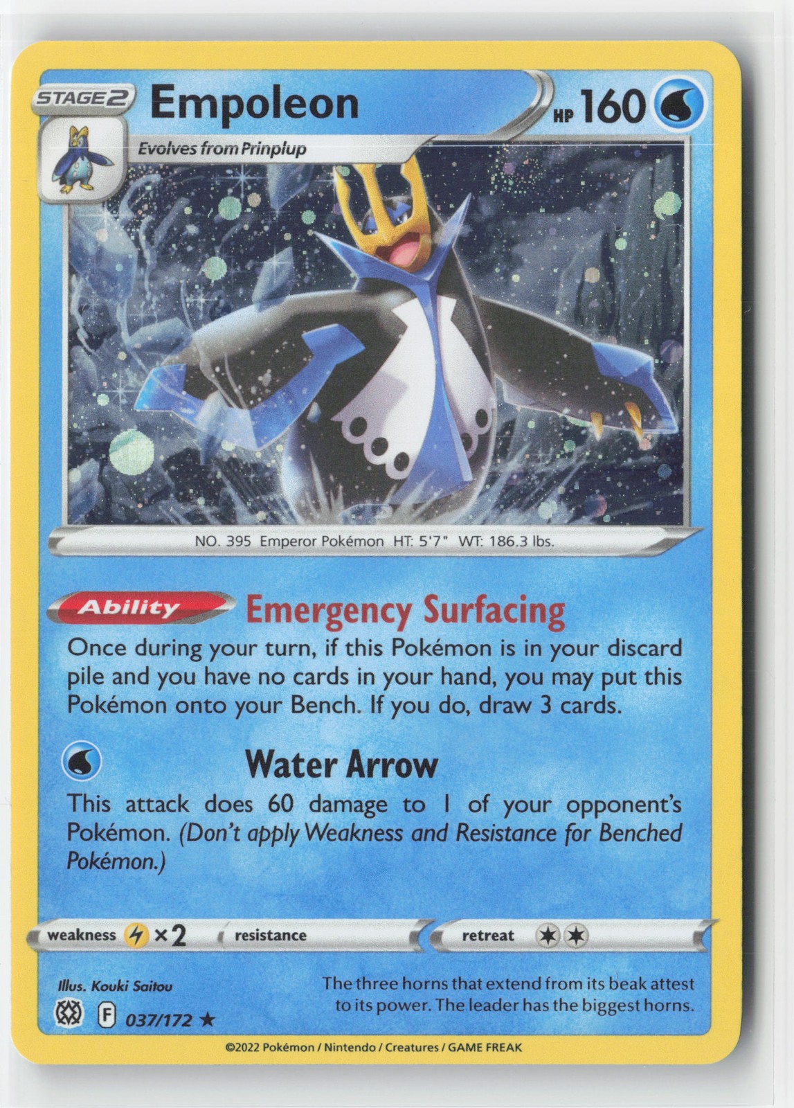 Empoleon -  (Cosmos Holo) Holo Rare Miscellaneous Cards & Products 037/172 NM