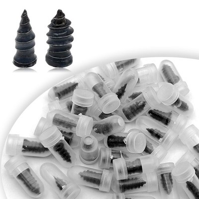 LTDCVTR Tire Repair Rubber Nail, Spiral Nails & Screw Plugs 100Pcs