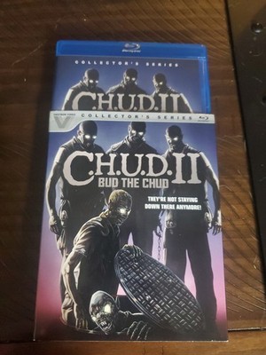 C.H.U.D II: Bud the Chud Blu ray Vestron Video OOP Slipcover 