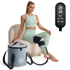 Ice Machine for Knee After Surgery w/Compression, Cold Therapy Machine for Hi...