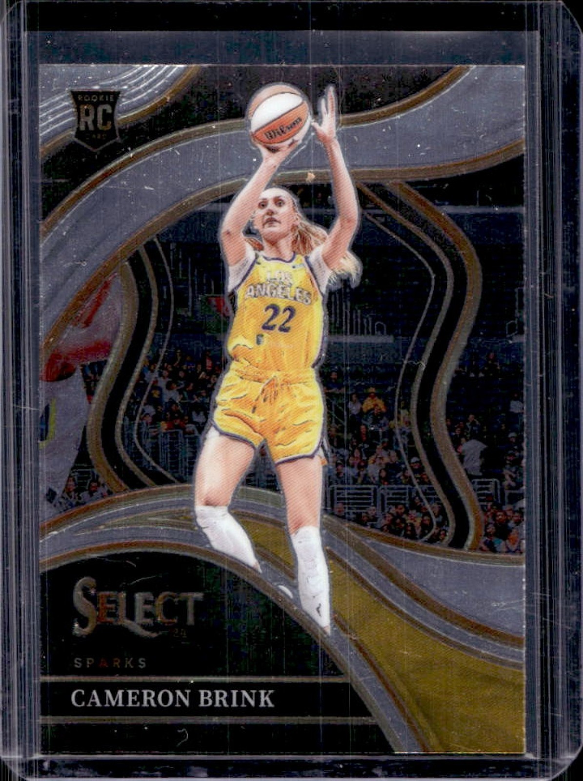 2024 Select WNBA Cameron Brink RC Rookie Courtside #228 Sparks