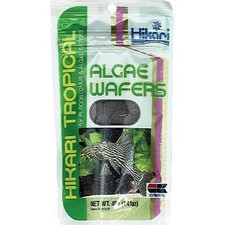 Hikari Algae Wafers Fish Food   Tropical Formula, 0.7 oz, 2 Pack