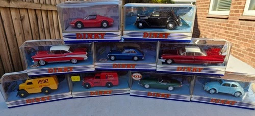 New ListingMatchbox Dinky Lot of 8 Vintage Diecast Model Car 1/43 Jaguar E Type MGB Beetle