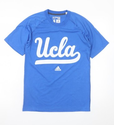Adidas Herren T-Shirt blau UCLA Ultimate Tee Gr. S Polyester Sportswear