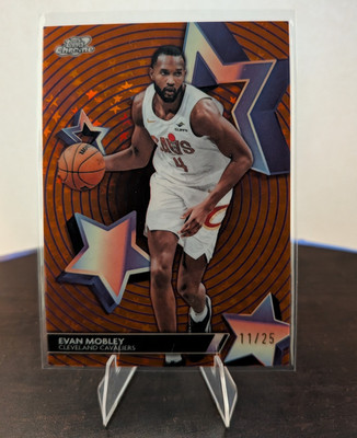 2025-26 Topps Cosmic Chrome Evan Mobley Starfractor /25 Cavaliers #SF-25