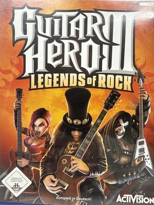 Guitar Hero III 3 Legends of Rock - Playstation 2 PS2