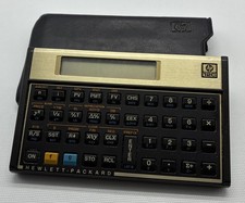 Hewlett Packard HP 12C Financial Calculator  Original Case - TESTED