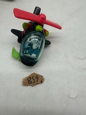 Vintage Disney Kim Possible Dr. Drakken Toy Helicopter Plastic Vehicle