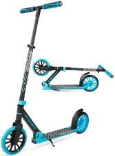 200mm Blue Wheel Eclipse Commuter Scooter, Kids & Adults