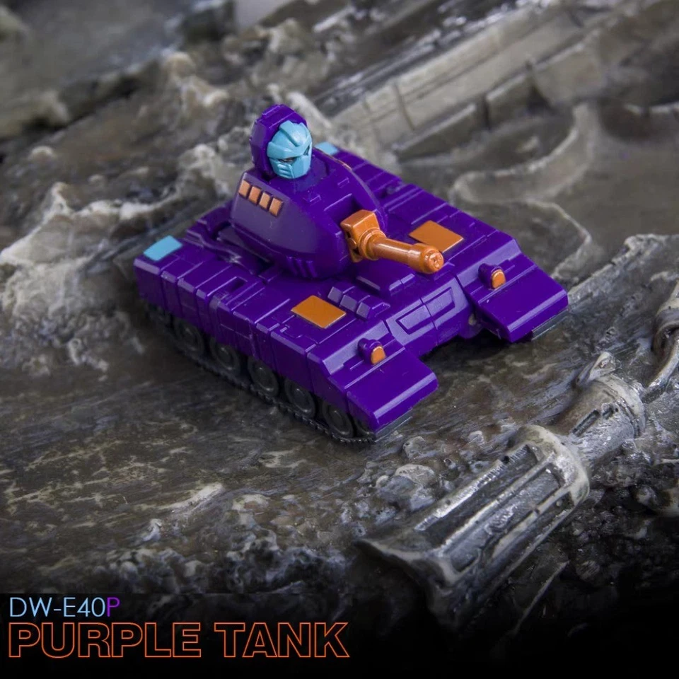 Figura de acción Dr.Wu PURPLE TANK STAR SUHTLE Warpath Sweep Mini DW E-40P E-41T Foto 3 de 4