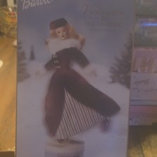 Barbie Victorian Ice Skater Special Edition Doll Blonde Blue Eyes 12in