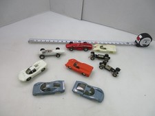 Lote de carcasas y marcos de coches slot vintage