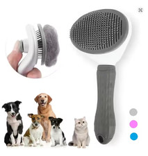 Pet Dog Brush Cat Comb Self Cleaning Pet Hair Remover Brush For Dogs Cats....
