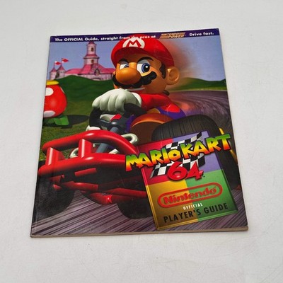 Mario Kart 64 Nintendo Official Player s Guide N64 1997 NO STICKERS