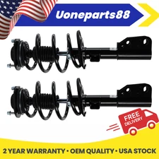 2x Front Struts Coil Spring for 2013-2017 Chevy Traverse Buick GMC Acadia 172949