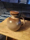 Frankhoma #82 Brown Carafe 7.5" Lidded Pot
