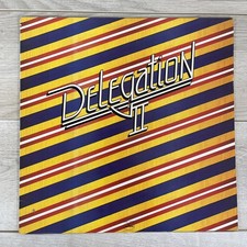 Delegation II -FIRST PRESS Funk Soul Disco 1981  Mercury SRM-1-4004 Vinyl Record