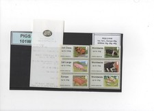 Post Go Pigs Apr 2012 Wincor Collector Set 6 To 40g Euro 20g Eastcheap London
