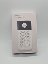 SimpliSafe Home Security System GENUINE Wireless Keypad Remote White SSKP3