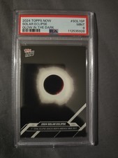 2024 TOPPS NOW SOLAR ECLIPSE #SOL1 GLOW-IN-THE-DARK VARIATION PRINT RUN 100