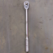 Mac Tools Vr15 12 Drive Long Handle Ratchet 15 Knurled Steel Grip - Vintage