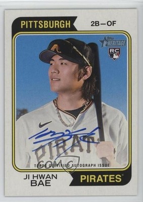 2023 Topps Heritage High Number Real One Ji Hwan Bae #ROA-JHB Auto 0e5c