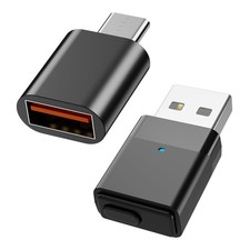 USB Bluetooth Adapter for PS5, PS4, Switch, Mac, PC - Type C Bluetooth Receiv...