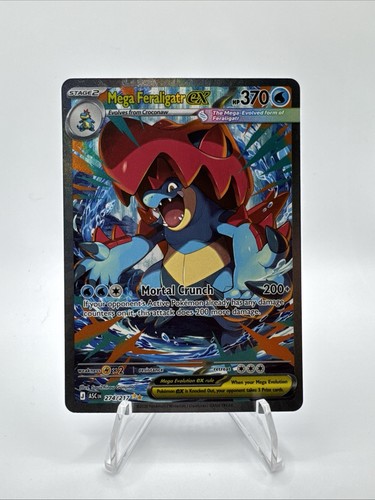 🐊 Mega Feraligatr ex 274/217 Ascended Heroes SIR Full Art Pokémon TCG