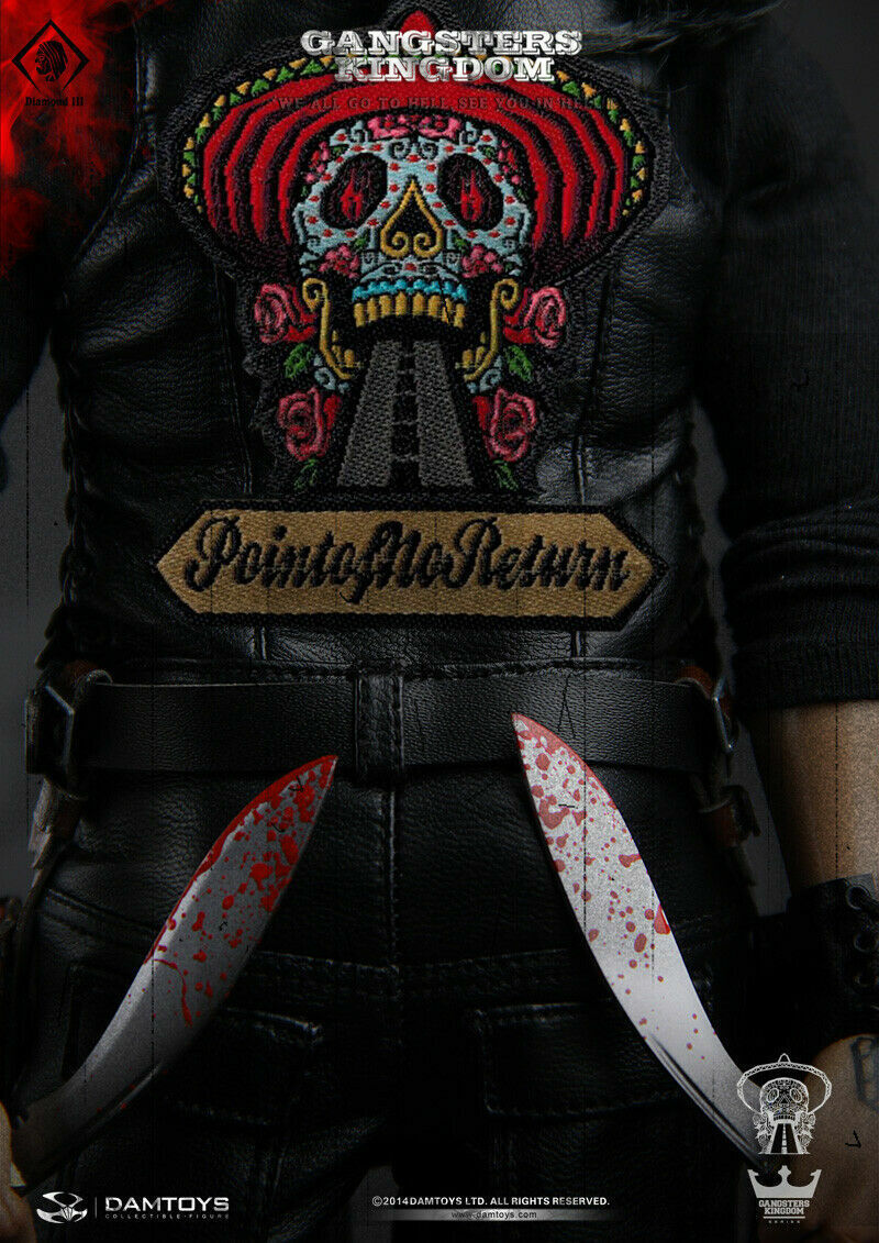 DAMTOYS 1/6 Gangster Kingdom Diamond 3 Efrain Juárez GK006 Male
