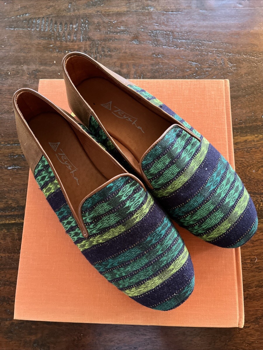 Teysha Men\'s Loafers/“Smoking Slippers” (size 9) blue_9ed4e018-e239-4074-8d7f-  main image 4